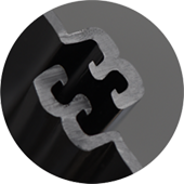 Closeup of MaxiGrip Re-sealable Closure